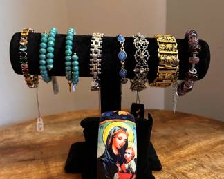 Costume jewelry bracelets