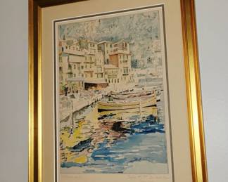 Original Watercolor by Eugene Hoff