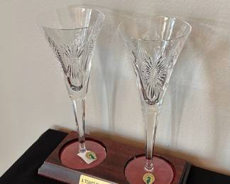 Waterford Millennium Goblets