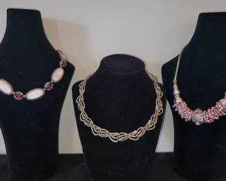 Sterling silver necklaces