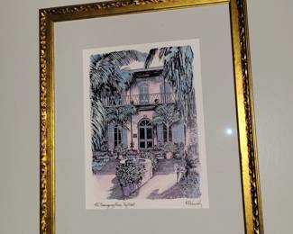 Signed Print by Robert E Kennedy