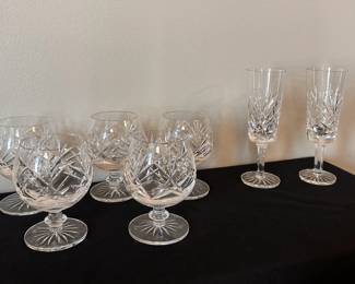 Cavan Irish crystal brandy goblet and more
