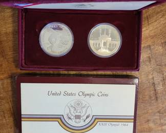 1984 & 1988 XX111 U.S. Olympic Coins