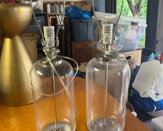 Glass lamps