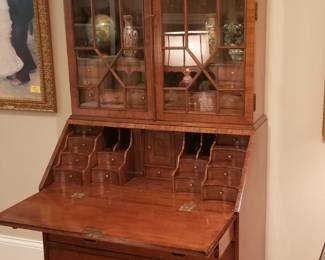 Open view of secretary. 