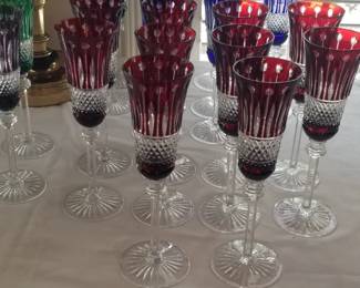 Huge collection of King Louis cut to clear stems.