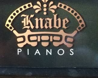 A fabulous Wm. Kanabe player piano. You must hear it to believe it. 