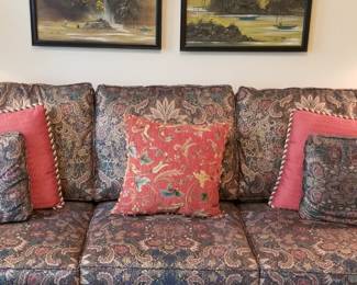 2nd floor, sofa from Tarkington and original artwork 