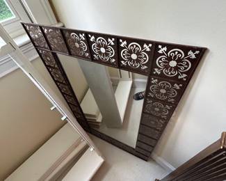 #61 Metal Framed Rectangular Mirror - 25x38 $75.00