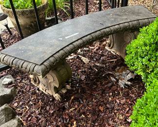 #217 Concrete Bench - 51x15x15 $40.00