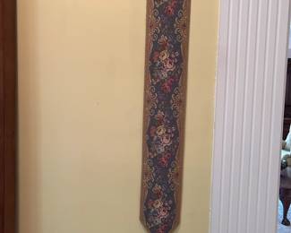 #12 Tapestry Bell Pull w/Brass Top - 52" Long $30.00