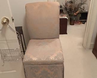 #80 Parsons Chair (as is small stains) $20.00