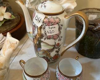 #124 3 pc Tea Set by Andrea $20.00