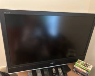 #99 Bravo Sony 46" TV w/remote $75.00