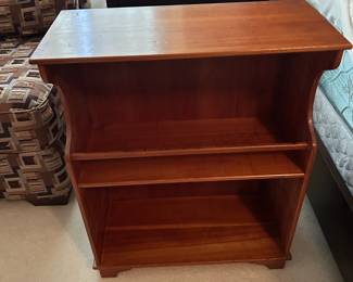 #23 Maple Bookcase - 24x11x29 w/2 shelves $45.00