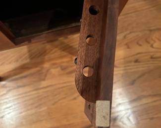 #170 Smoking Stand - Wood Side Table w/2 drawers & 1 Door - 18x12x30 $100.00