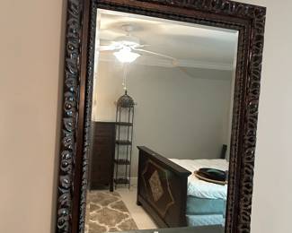 #27 Mirror w/Beveled Frame Bronze Painted - 32x43 $125.00