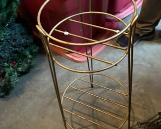 #196 Two Tier Metal Fern Stand - 27" Tall $20.00