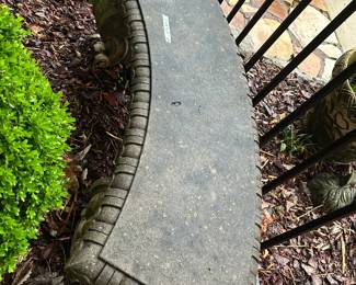 #217 Concrete Bench - 51x15x15 $40.00