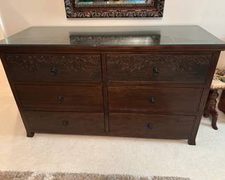 #26 chest of /6 drawers - 57x22x33 $150.00