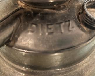 #74 Dietz Monarch Vintage Lantern w/red Globe - New York USA $40.00