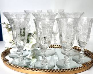 Cambridge Rosepoint Glasses