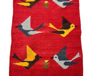 Woven textile art