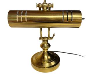 Gold desk lamp