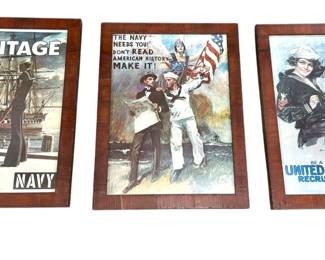 Frames US Navy Posters