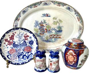 Ginger Jar , S&P, Decorative Plates