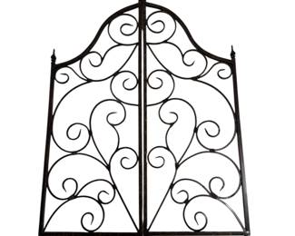 Metal Gate Wall Decor
