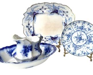 Antique Blue & White China