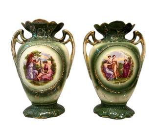 Antique Vase Pair