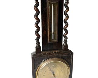 Barley Twist Antique Barometer