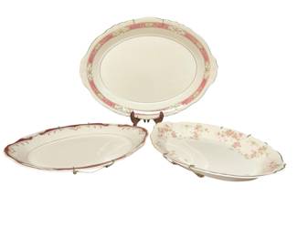 Federal Oval Platters