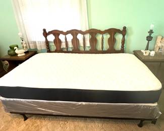 Twin Mattress, Box Spring & Frame 
