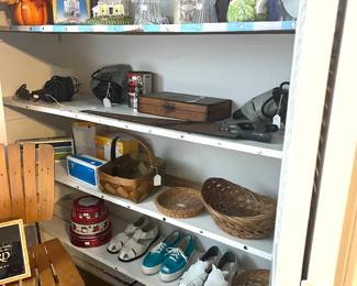 Closet with misc items