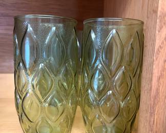 Vintage Anchor Hocking -Madrid - Set of 5