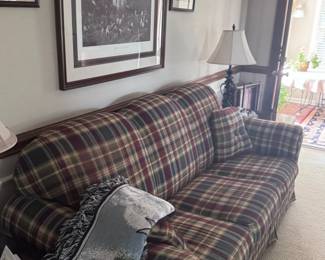 Plaid Couch