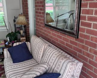 Mirror and Couch