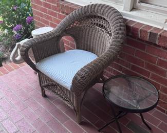 Outdoor Chair and Table
