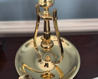 Brass candleholder