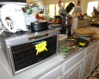 Wine Cooler and Kitchen Items