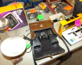 Bonoculars and Camara Gear