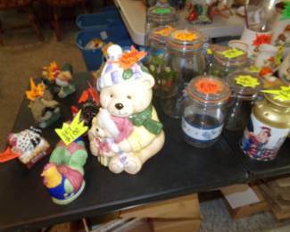 Cookie Jar and decor Items