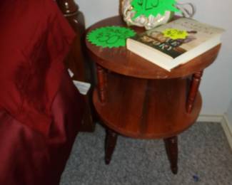 Round Wood Table