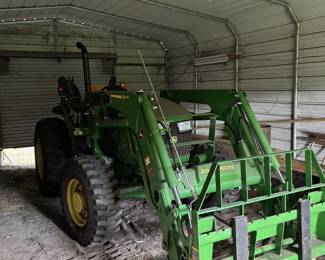 John Deere Tractor less than 75 hours on it.