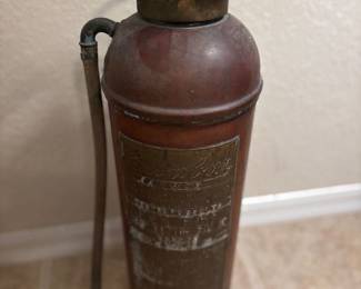 Antique Fire Extinguisher