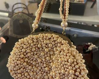 Vintage Wayne M Kleski Beaded Bag
