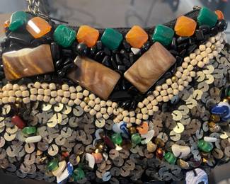 Mary Frances Vintage Beaded Bag